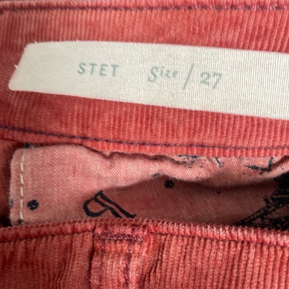 Anthropologie Pilcro and The Letterpress The Stet Cropped Corduroys - Picture 6 of 14